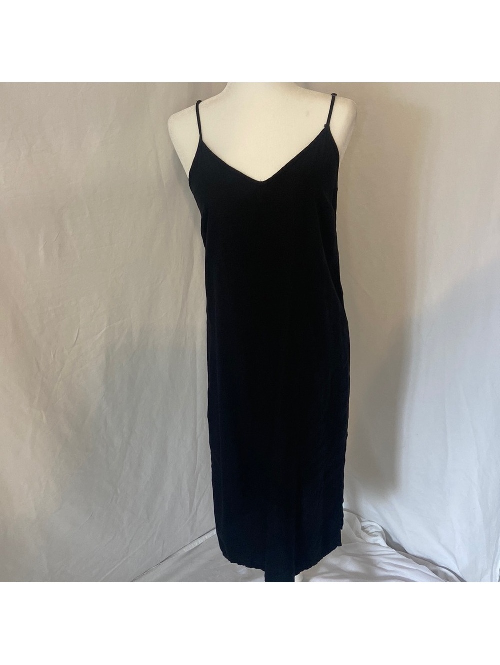 Splendid black midi dress size small